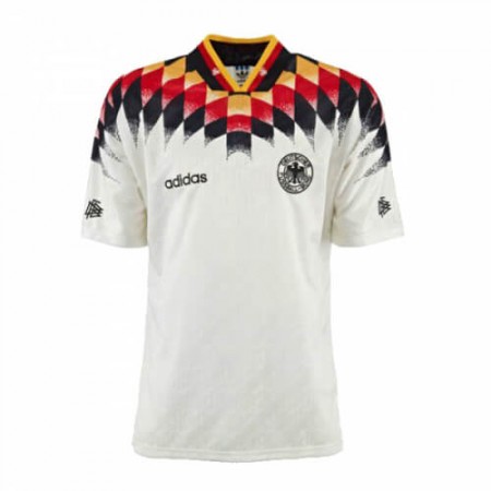 Billiga Fotbollströjor Tyskland Retro Hemma tröja 1994 Kortärmad